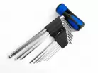 Hex Key Ball End Expert Set 9pce